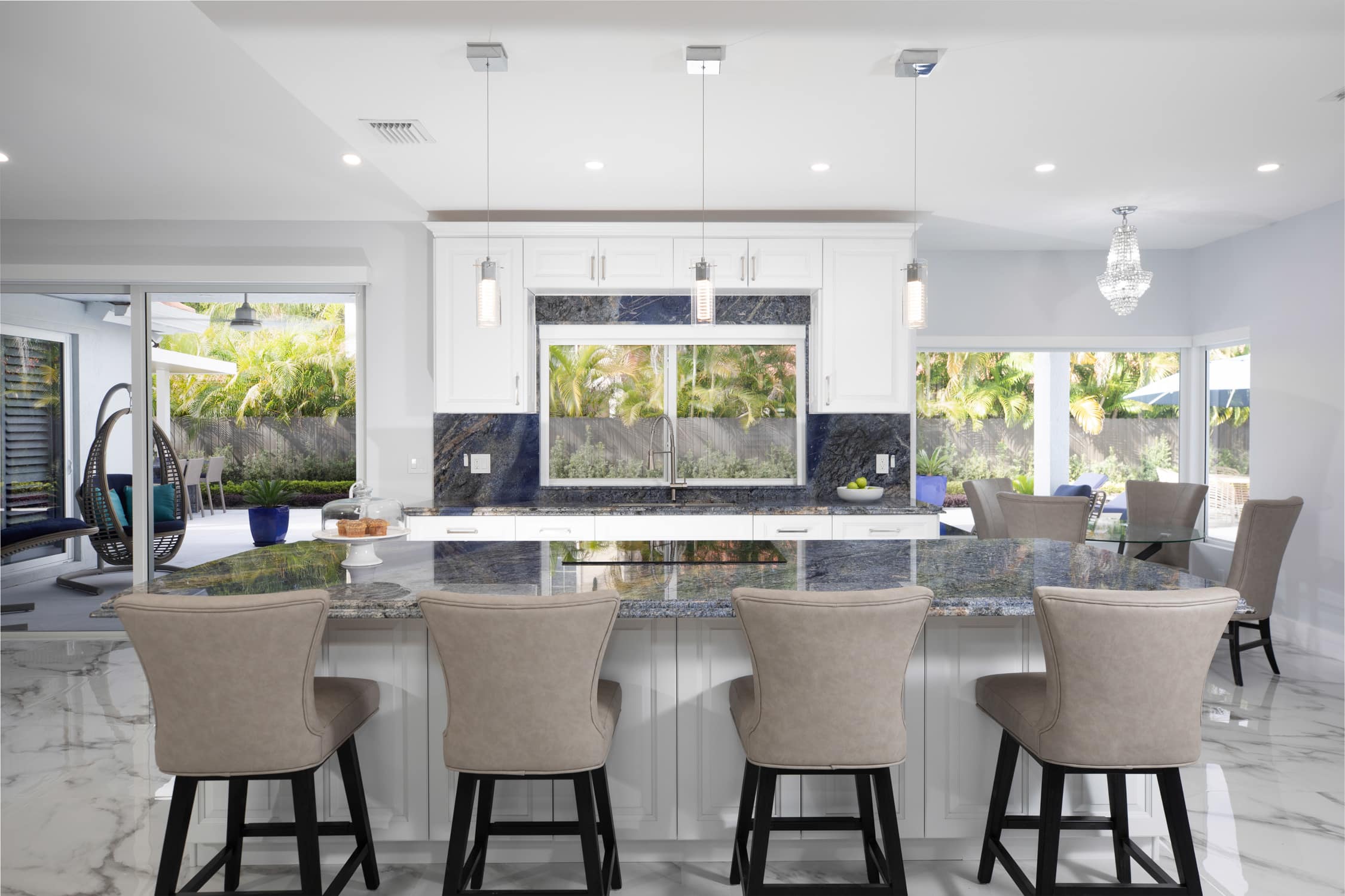 Blue Bahia Granite Island Tops Blue Bahia Granite Island Tops