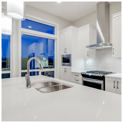 Pure White Quartz Island Tops Pure White Quartz Island Tops