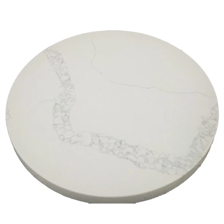 Bwrdd Coffi Crwn Quartz