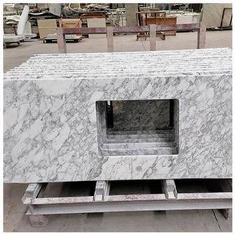 Top Vanity Marmor Arabescato Venato