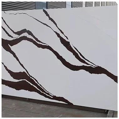 Slab Quartz Gwyn Panda Calacatta