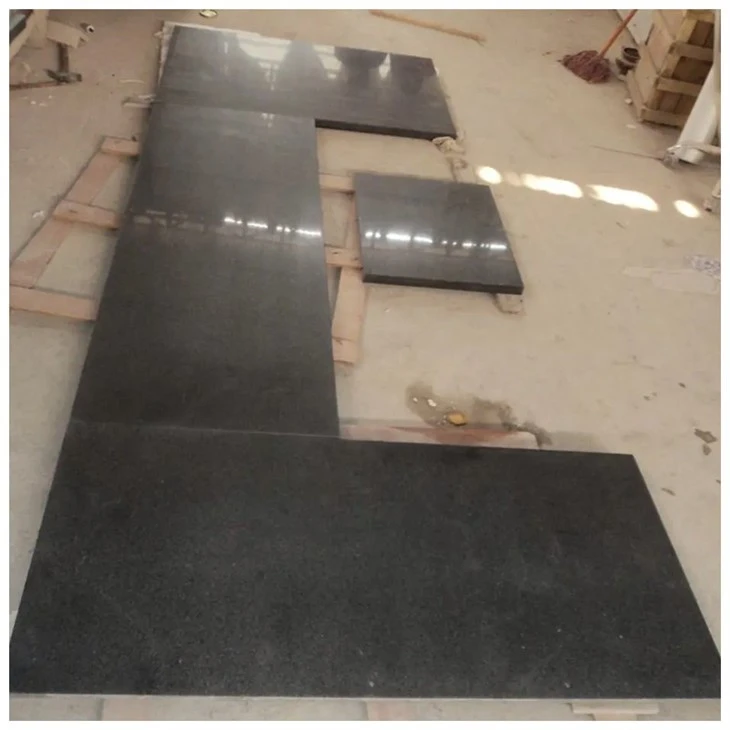 Black Impala Granite Kitchen Benchtops