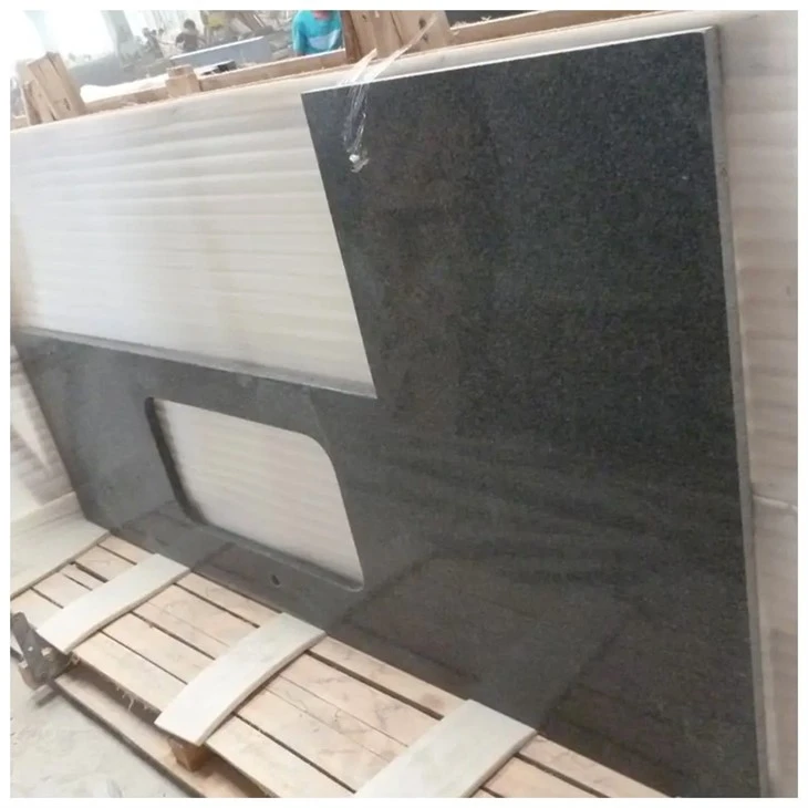 Black Impala Granite Kitchen Countertops