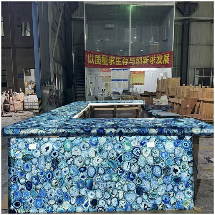 Countertops Bar Agate Glas