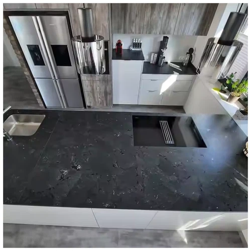 Negresco Quartzite Kitchen Countertop Designs-KA UNITED Negresco Quartzite Kitchen Countertop Designs-KA UNITED