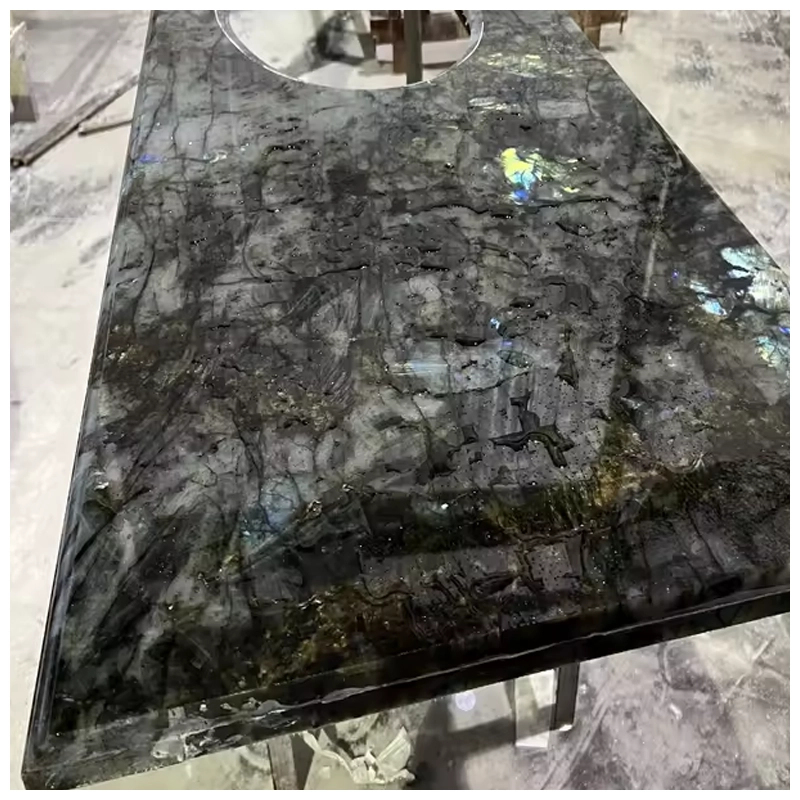 Labradorite Blue Granite Vanity Top Labradorite Blue Granite Vanity Top