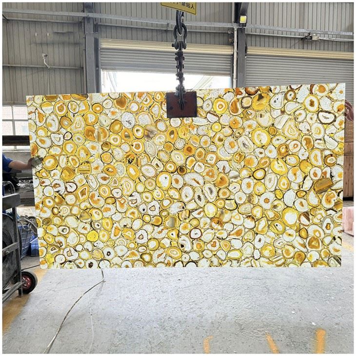 Slab Agate Melyn